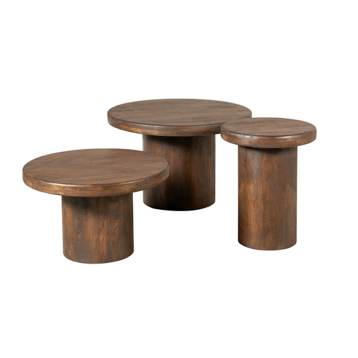 STARFURN Salontafel Maya 70 cm Bruin 70x70x45 cm-Salontafels-Starfurn