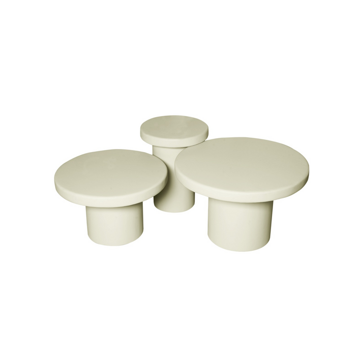 STARFURN Salontafel Maya 70 cm Zand 70x70x45 cm-Salontafels-Starfurn