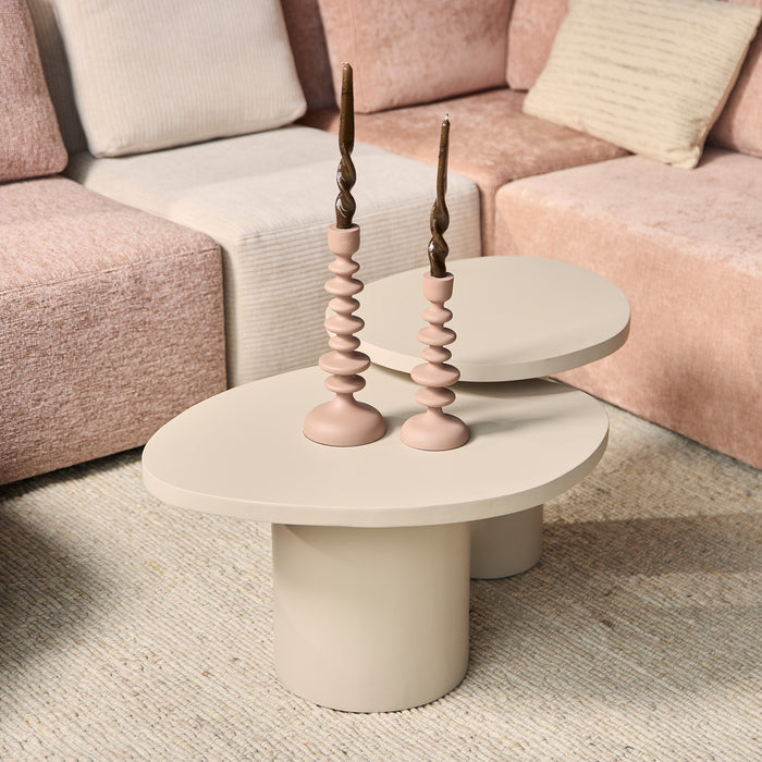 STARFURN Salontafel Mirre | Sand 70x56x38 cm
