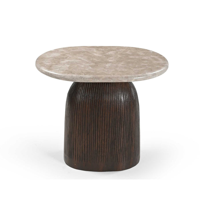 STARFURN Salontafel Noel Bruin Mangohout 60x45 cm-Bijzettafels-Starfurn