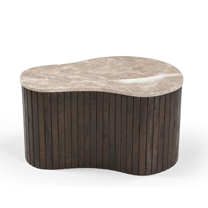 STARFURN Salontafel Nomi Bruin Mangohout 70x50 cm-Salontafels-Starfurn