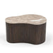 STARFURN Salontafel Nomi Bruin Mangohout 70x50 cm-Salontafels-Starfurn