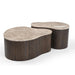 STARFURN Salontafel Nomi Bruin Mangohout 70x50 cm-Salontafels-Starfurn