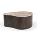 STARFURN Salontafel Nomi Bruin Mangohout 84x73 cm-Salontafels-Starfurn
