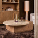 STARFURN Salontafel Numa Naturel Travertin 103 cm-Salontafels-Starfurn