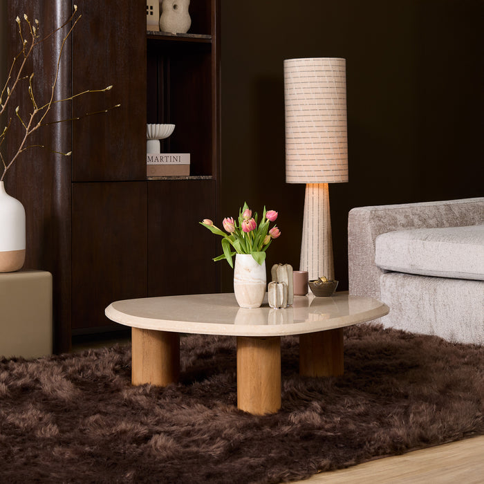 STARFURN Salontafel Nuvé Naturel Mangohout 100 cm 100x90x30 cm-Salontafels-Starfurn