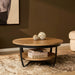 STARFURN Salontafel Paras 70 cm Licht mango 70x70x35 cm-Salontafels-Starfurn