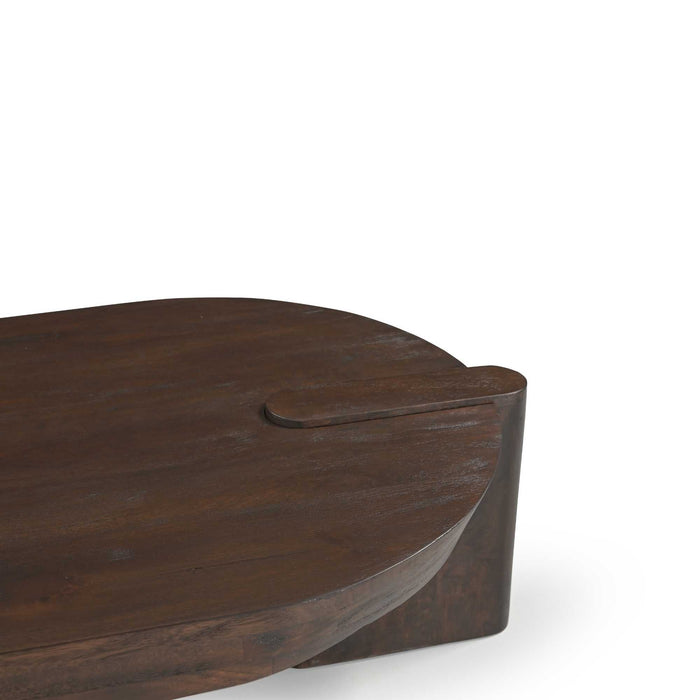 STARFURN Salontafel Rava Bruin Mangohout 125x70 cm