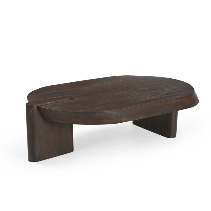 STARFURN Salontafel Rava Bruin Mangohout 125x70 cm