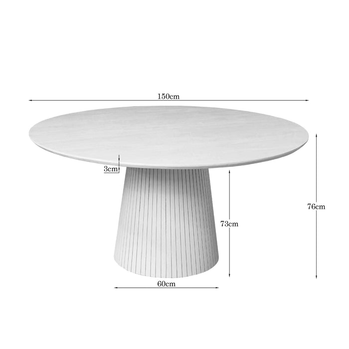 STARFURN Salontafel Solana Zand Mangohout 50 cm