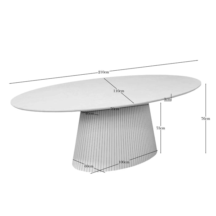 STARFURN Salontafel Solana Zand Mangohout 50 cm
