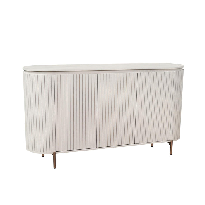 STARFURN Salontafel Solana Zand Mangohout 50 cm