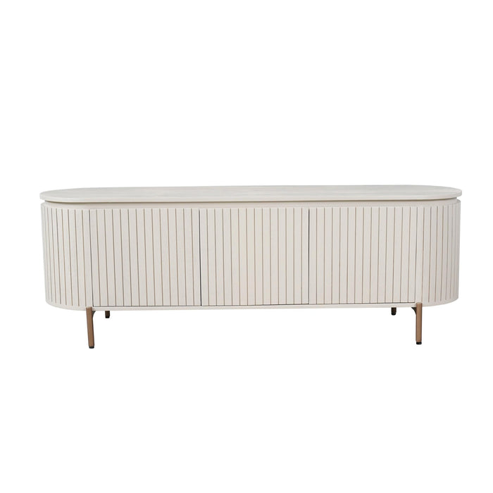 STARFURN Salontafel Solana Zand Mangohout 50 cm