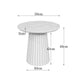 STARFURN Salontafel Solana Zand Mangohout 50 cm-Salontafels-Starfurn