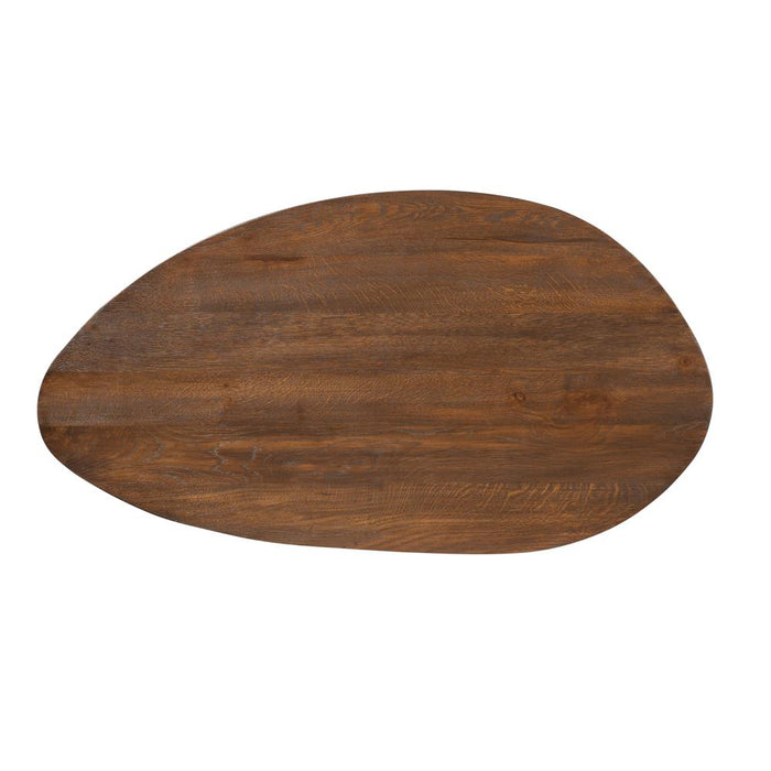 STARFURN Salontafel Zillah 130 cm Eiken Bruin 130x70x35 cm-Salontafels-Starfurn