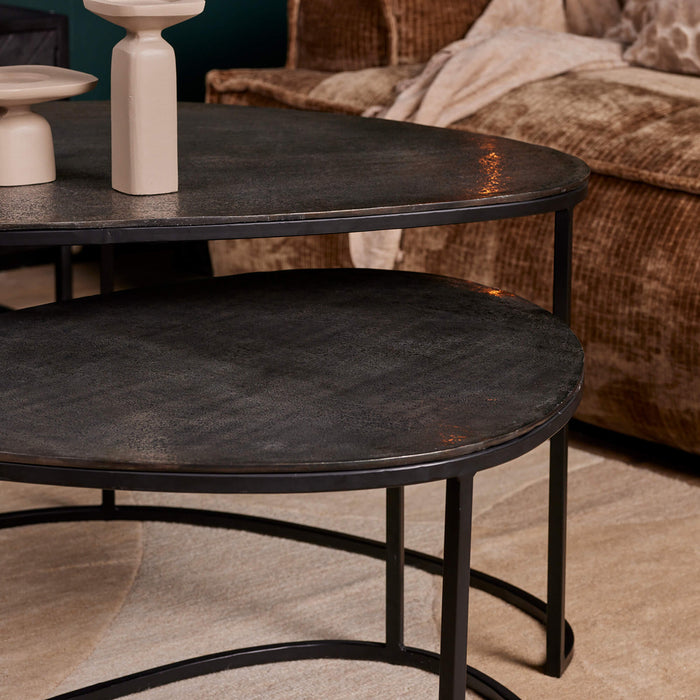 STARFURN Salontafel set Lana 90x65x50 cm-Salontafels-Starfurn