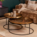 STARFURN Salontafel set Puck 78x78x38 cm-Salontafels-Starfurn