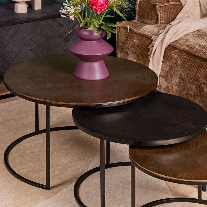 STARFURN Salontafel set Xaro 75x75x75 cm-Salontafels-Starfurn