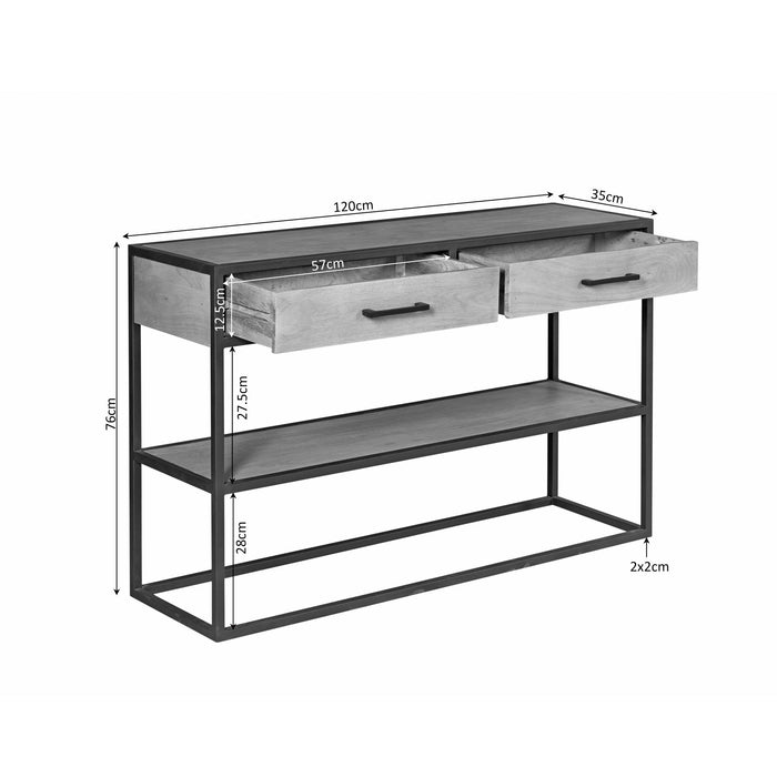 STARFURN Sidetable Dakota | 120 cm-Consoletafels-Starfurn