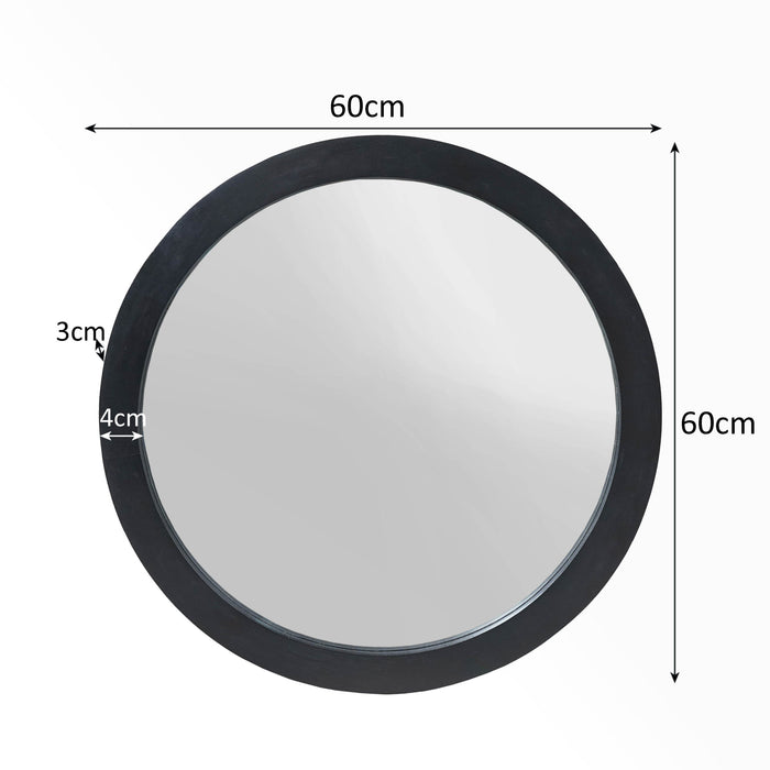 Dide Mirror - 60 cm - Black