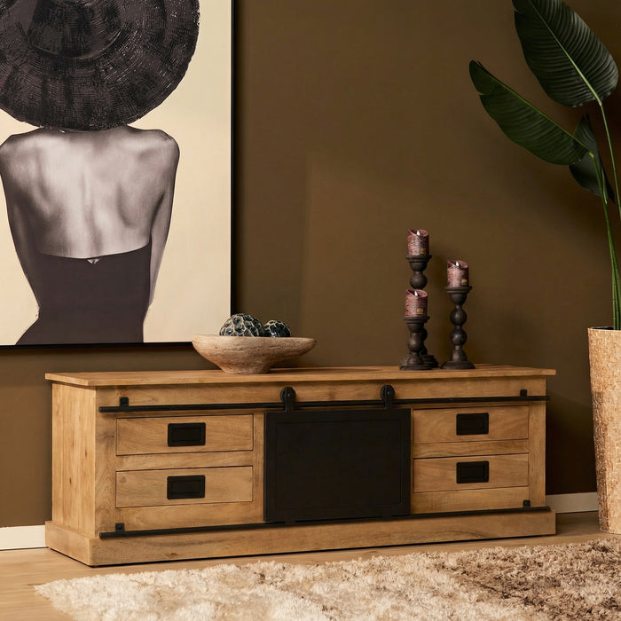 STARFURN TV-meubel Lotte Naturel 155x45 cm-TV-meubels-Starfurn