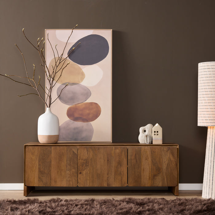 STARFURN TV-meubel Tense Naturel Mangohout 150x40 cm-TV-meubels-Starfurn