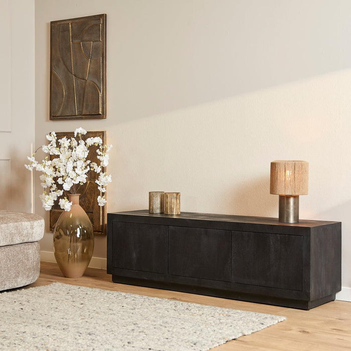 STARFURN TV-meubel Tv meubel Brussel Zwart 150 cm 150x42x46 cm-TV-meubels-Starfurn