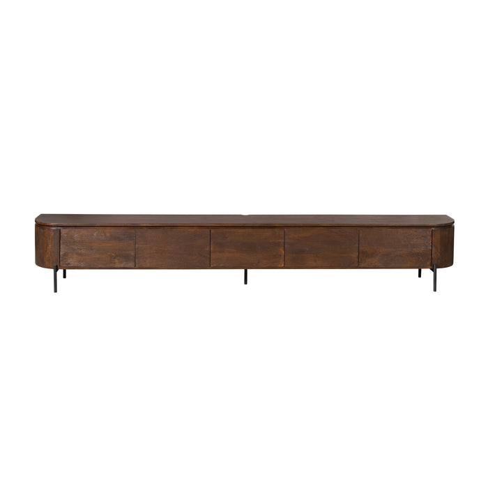 STARFURN TV-meubel Tv meubel Excellent Bruin 280 cm 280x30x35 cm-TV-meubels-Starfurn