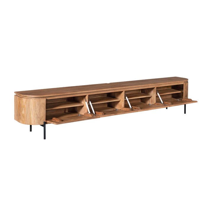 TV cabinet Excellent Natural - 200 cm