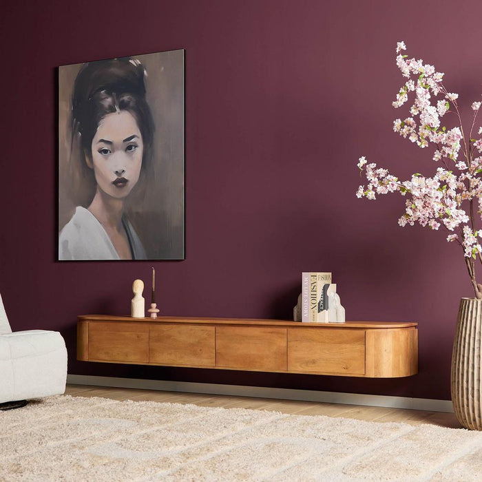 STARFURN TV-meubel Tv meubel Excellent Naturel 240 cm 240x30x35 cm-TV-meubels-Starfurn