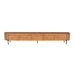 STARFURN TV-meubel Tv meubel Excellent Naturel 280 cm 280x30x35 cm-TV-meubels-Starfurn