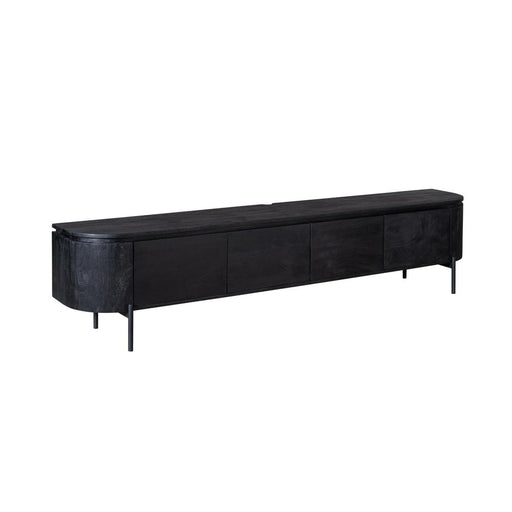 STARFURN TV-meubel Tv meubel Excellent Zwart 200 cm 200x30x35 cm-TV-meubels-Starfurn