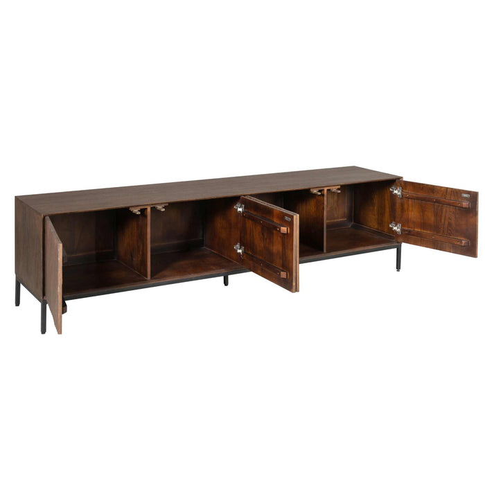 STARFURN TV-meubel Tv meubel Madison Bruin 210 cm 210x45x55 cm-TV-meubels-Starfurn