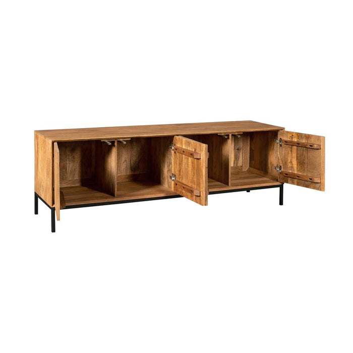 STARFURN TV-meubel Tv meubel Madison Naturel 165 cm 165x45x55 cm-TV-meubels-Starfurn