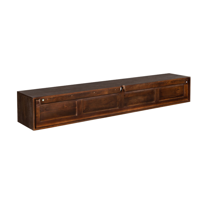STARFURN TV-meubel Zwevend tv meubel Ambiance Bruin 200 cm 200x30x35 cm