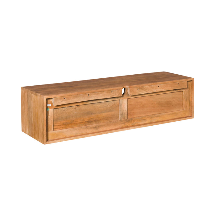 Schwebendes TV-Möbel Ambiance Natur - 120 cm