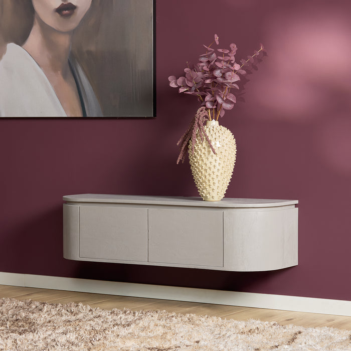 Schwebendes TV-Möbel Ambiance Natur - 120 cm