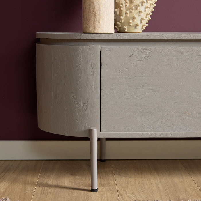 Schwebendes TV-Möbel Ambiance Natur - 120 cm