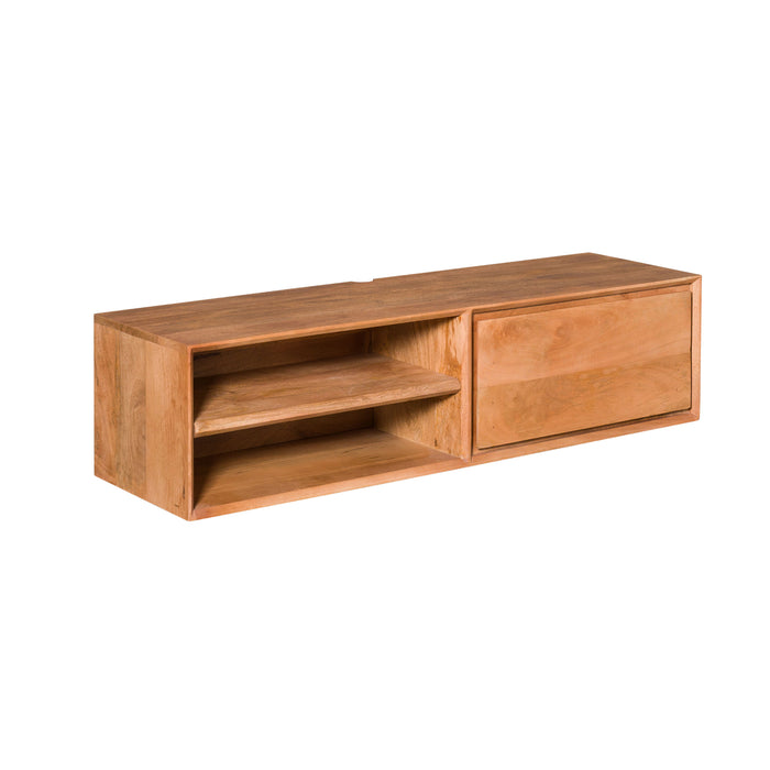 Schwebendes TV-Möbel Ambiance Natur - 120 cm