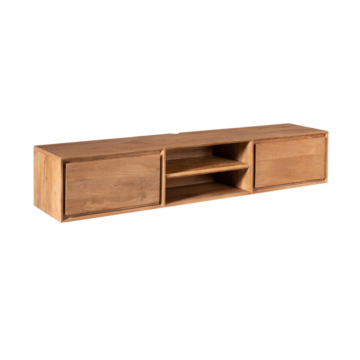 Schwebendes TV-Möbel Ambiance Natur - 160 cm