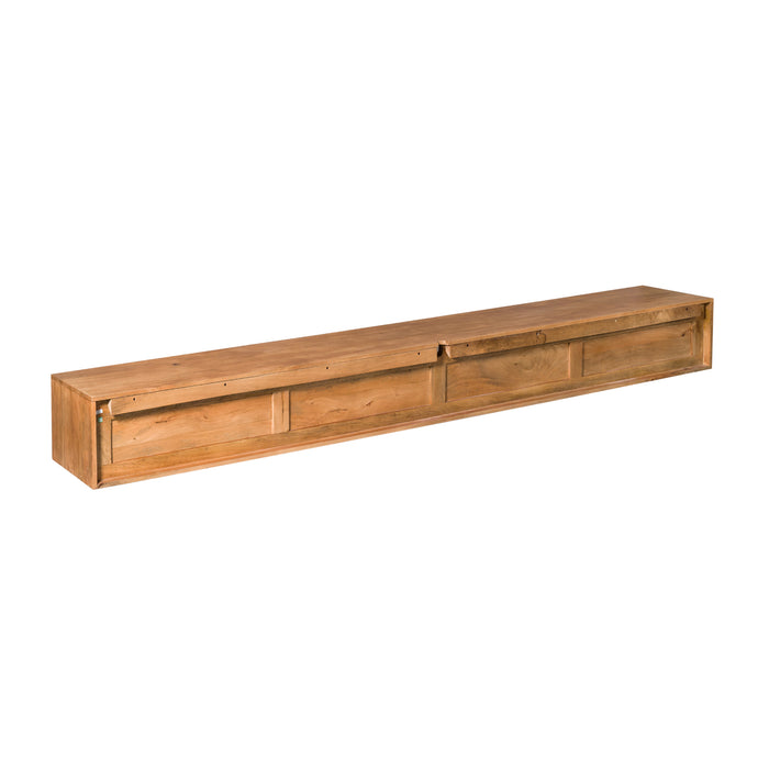Schwebender TV-Schrank Ambiance Naturel - 240 cm