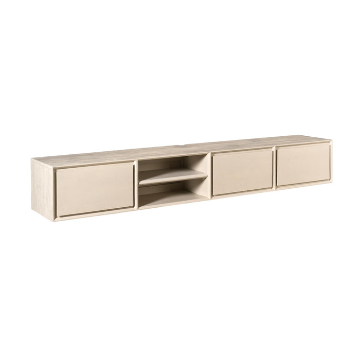 Schwebendes TV-Möbel Ambiance Sand – 200 cm