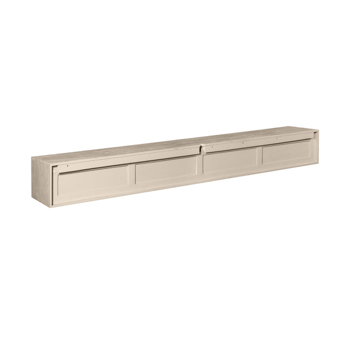 Schwebendes TV-Möbel Ambiance Sand - 240 cm