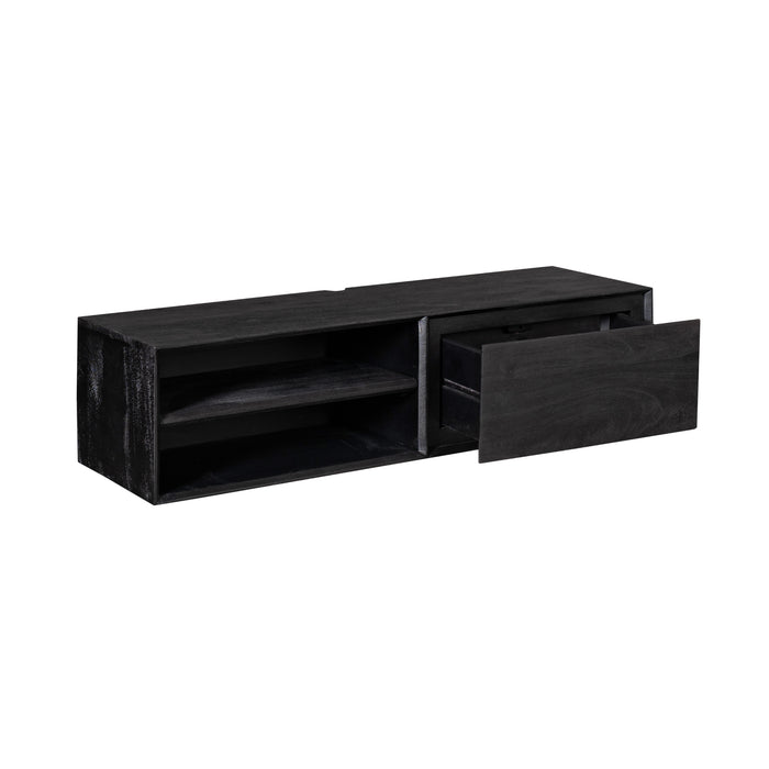 STARFURN TV-meubel Zwevend tv meubel Ambiance Zwart 120 cm 120x30x35 cm