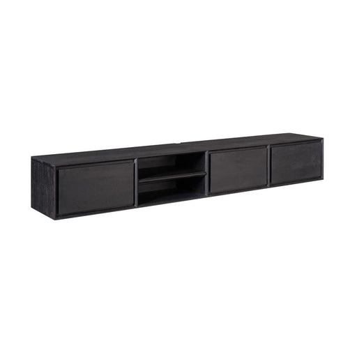 STARFURN TV-meubel Zwevend tv meubel Ambiance Zwart 200 cm 200x30x35 cm-TV-meubels-Starfurn