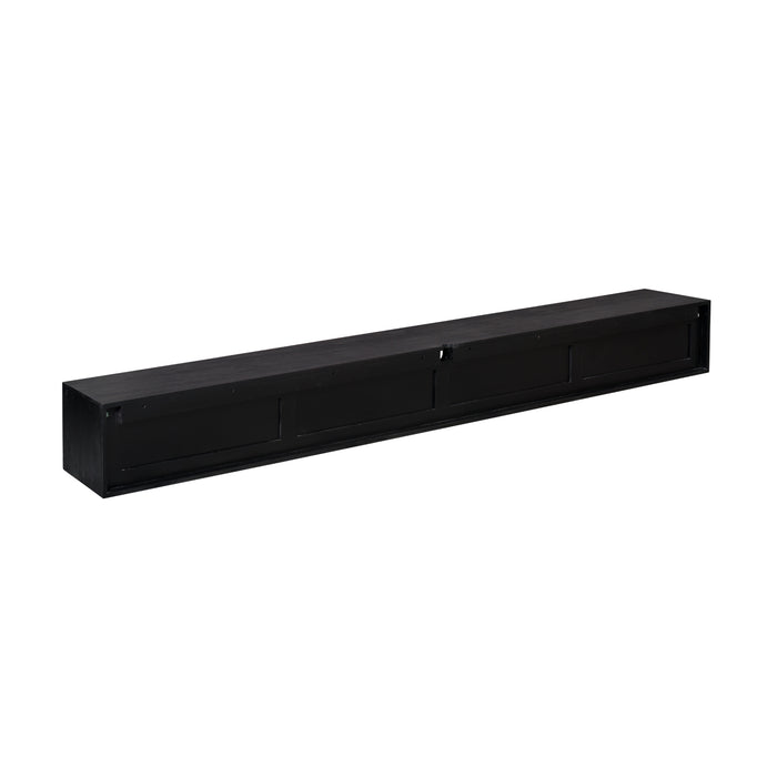 STARFURN TV-meubel Zwevend tv meubel Ambiance Zwart 240 cm 240x30x35 cm