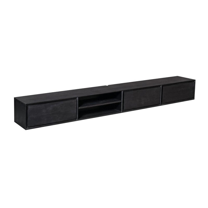 STARFURN TV-meubel Zwevend tv meubel Ambiance Zwart 240 cm 240x30x35 cm-TV-meubels-Starfurn