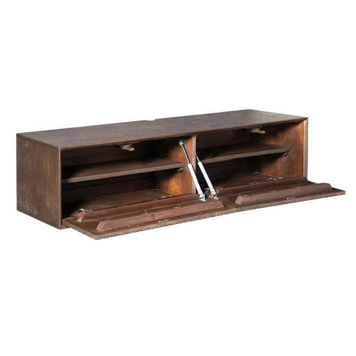 STARFURN TV-meubel Zwevend tv meubel Madison Bruin 120 cm 120x35x30 cm-TV-meubels-Starfurn