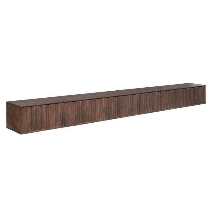 STARFURN TV-meubel Zwevend tv meubel Madison Bruin 280 cm 280x35x30 cm-TV-meubels-Starfurn