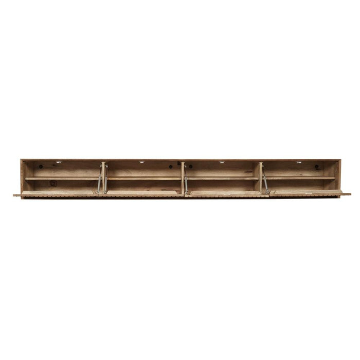 STARFURN TV-meubel Zwevend tv meubel Madison Naturel 280 cm 280x35x30 cm-TV-meubels-Starfurn